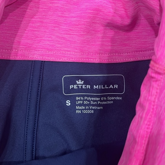 Peter Millar UPF 50 Hot Pink Ruffle Hem Athletic Tennis Golf Skirt Skort Small - Picture 4 of 5